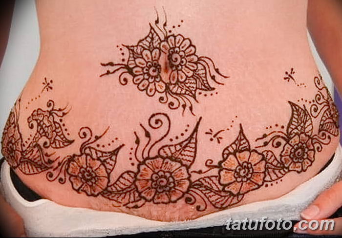 снимка на Mehendi на стомаха от 12.02.2018 №022 - Mehendi на стомаха -