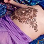 снимка на Mehendi на стомаха от 12.02.2018 №004 - Mehendi на стомаха -