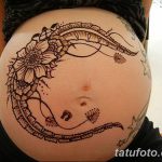 снимка на Mehendi на стомаха от 12.02.2018 №018 - Mehendi на стомаха -