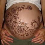 снимка на Mehendi на стомаха от 12.02.2018 №025 - Mehendi на стомаха -