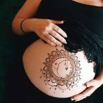 снимка на Mehendi на стомаха от 12.02.2018 №040 - Mehendi на стомаха -