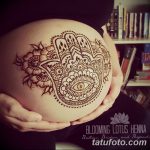 снимка на Mehendi на стомаха от 12.02.2018 №049 - Mehendi на стомаха -