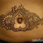 снимка на Mehendi на стомаха от 12.02.2018 №057 - Mehendi на стомаха -