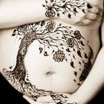 снимка на Mehendi на стомаха от 12.02.2018 №070 - Mehendi на стомаха -