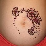 снимка на Mehendi на стомаха от 12.02.2018 №072 - Mehendi на стомаха -