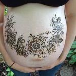 снимка на Mehendi на стомаха от 12.02.2018 №075 - Mehendi на стомаха -