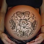 снимка на Mehendi на стомаха от 12.02.2018 №081 - Mehendi на стомаха -