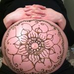 снимка на Mehendi на стомаха от 12.02.2018 №087 - Mehendi на стомаха -