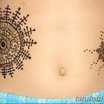 снимка на Mehendi на стомаха от 12.02.2018 №098 - Mehendi на стомаха -