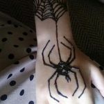 foto Mehendi edderkoppen fra 03.12.2017 №004 - Mehendi edderkoppen -