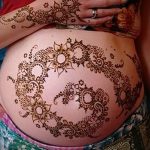 Снимка на Mehendi (рисунки с къна) за бременни жени - 22052017 - пример - 018 Mehendi за бременни
