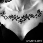 снимка на Mehendi (рисунки с къна) на гърдите от 13.02.2018 г. No 009 - 1 -