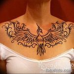 снимка на Mehendi (рисунки с къна) на гърдите от 13.02.2018 г. No 019 - 1 -