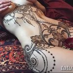 снимка на Mehendi (рисунки с къна) на гърдите от 13.02.2018 г. No 060 - 1 -
