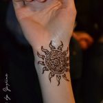 снимка на слънцето Mehendi от 26.12.2017 г. No 102 - Слънцето Mehendi -