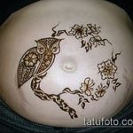 Снимка рисунка на бухал с къна мехенди - 04062017 - пример - 033 сова къна