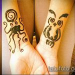 Снимка рисунка на бухал с къна мехенди - 04062017 - пример - 043 сова къна