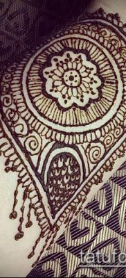 Fotos af henna tatoveringsdesign (henna tatovering) (værdi) - eksempeltegning - 043