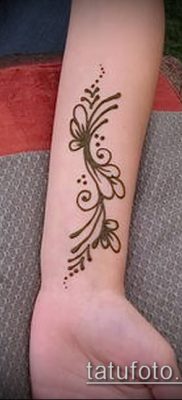 Fotos af henna -tatoveringsdesign (henna -tatovering) (værdi) - eksempeltegning - 005
