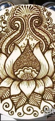 Foto af henna -tatoveringsdesign (tatovering af henna) (værdi) - eksempeltegning - 013