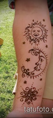 Foto af henna tatoveringsdesign (henna tatovering) (værdi) - eksempeltegning - 014