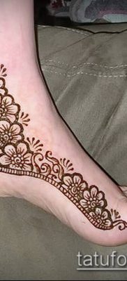 Foto af henna tatoveringsdesign (henna tatovering) (værdi) - eksempeltegning - 017