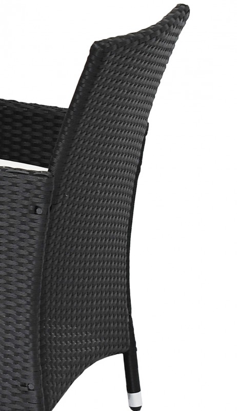 Ratanový sedací nábytok, robustná moderná záhradná stolička