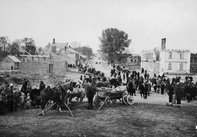 Opravy Poľska Ničenie Druhá svetová vojna