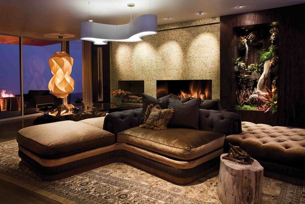 Bakalársky dizajn obývačky