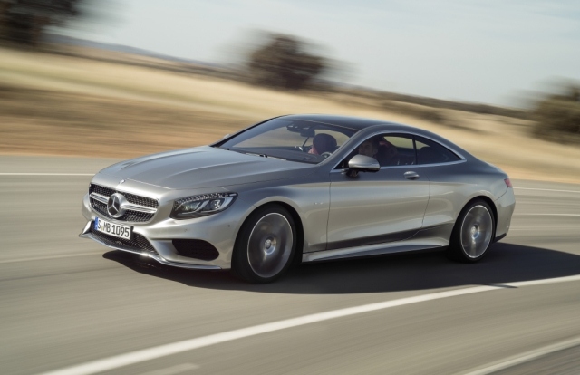 Mercedes Benz S Class Coupé ľavá strana1 Mercedes Benz Coupé ľavá strana1