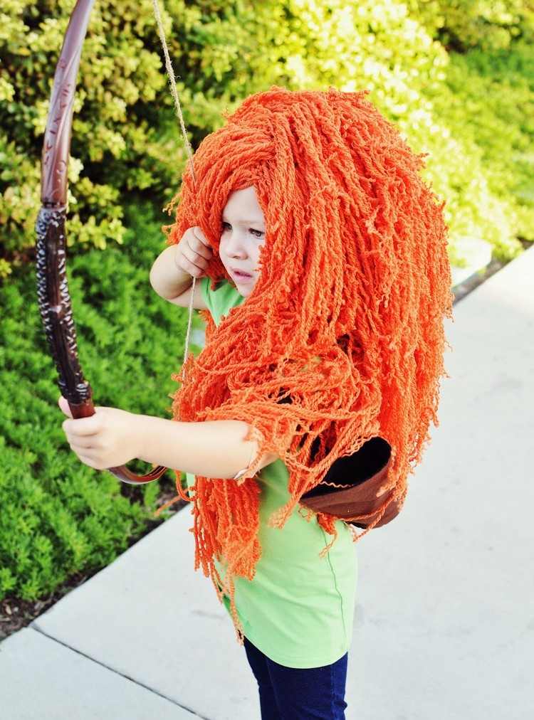 kostým parochňa merida si vyrobte sami