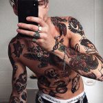 Foto af et fedt tatoveringsdesign 23.05.2020 №010 -cool tatovering-