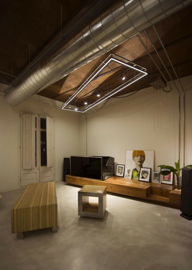 Štýl lampa drevený nábytok nápady nápady lavička