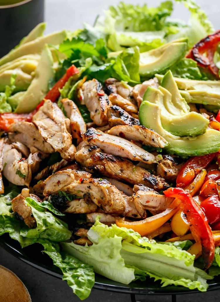 Mexický šalátový recept Fajita dresing