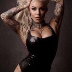 @venus_starr - Piękna dziewczyna z tatuażami w kwarantannie podczas epidemii COVID-19 dla 2