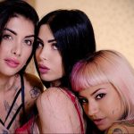 @vikysuicide - Piękna dziewczyna z tatuażami w kwarantannie podczas epidemii COVID-19 przez 8