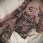 @chelseagabriellee - Piękna dziewczyna z tatuażami w kwarantannie podczas epidemii COVID-19 dla 8 lat