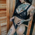 @xrosangelacruz - Piękna dziewczyna z tatuażami w kwarantannie podczas epidemii COVID-19 dla 7