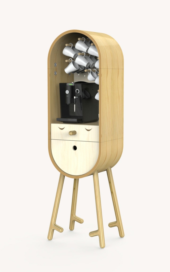 mini kuchyňa lo lo béžová kancelárska myšlienka