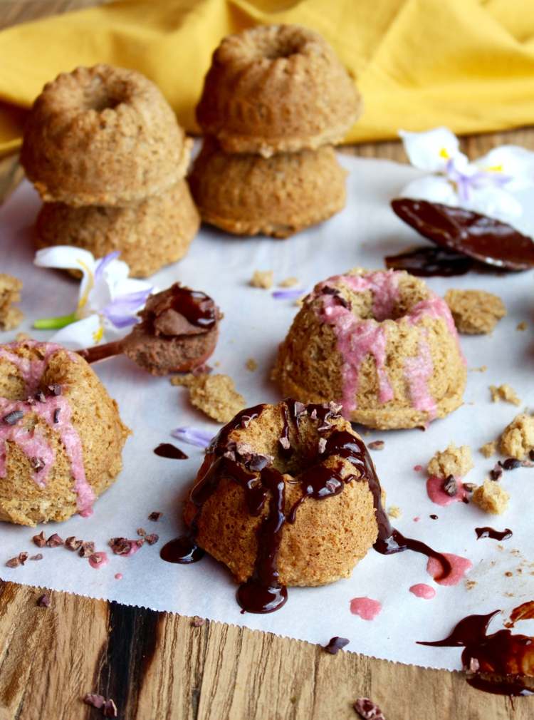 Recept na mini tortičky Gugelhupf pečte tahini