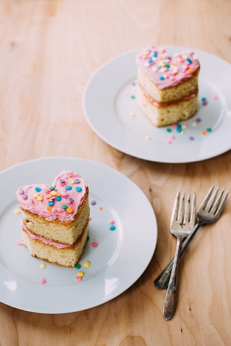 recept na tvar srdca na pečenie mini koláča