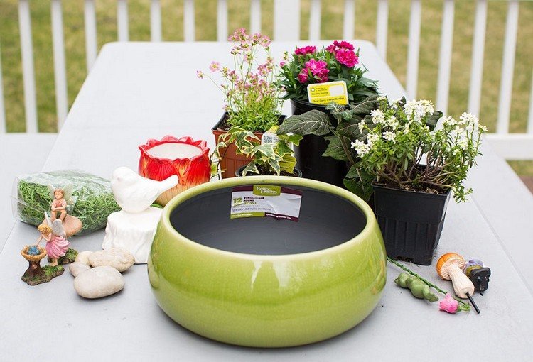 mini-záhradný-dizajn-víla-záhradný-materiál-kutilský projekt