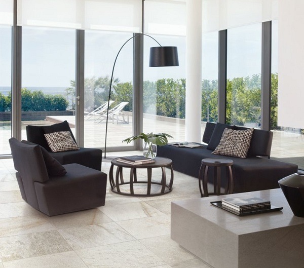 Minimalizmus v interiérovom dizajne letnej vily obývačky Minimalizmus-v-interiéri-dizajn-obývacia izba-leto-vila