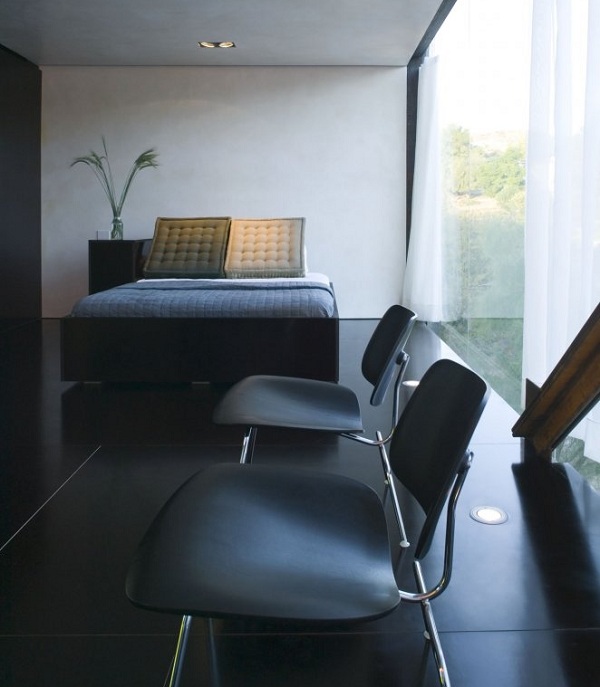 Minimalizmus v spálni s architektúrou Minimalizmus-v-architektúre-spálni