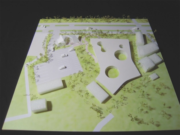 moderná architektúra - Japonsko - plán