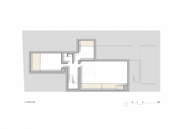 moderný dom - plán