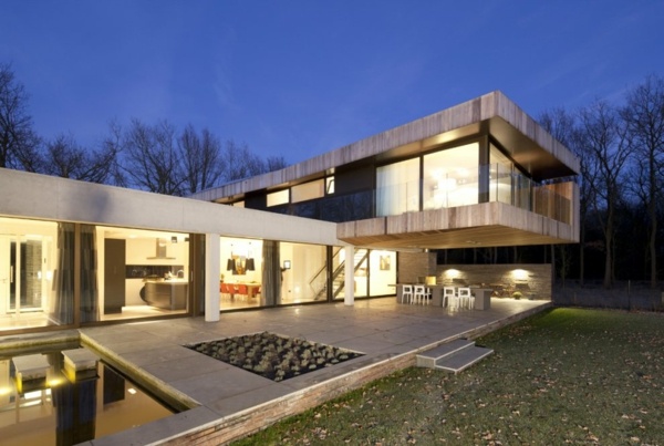 Hilberink Bosch Architects - minimalistická architektúra domu Hilberink Bosch Architects - minimalistická architektúra