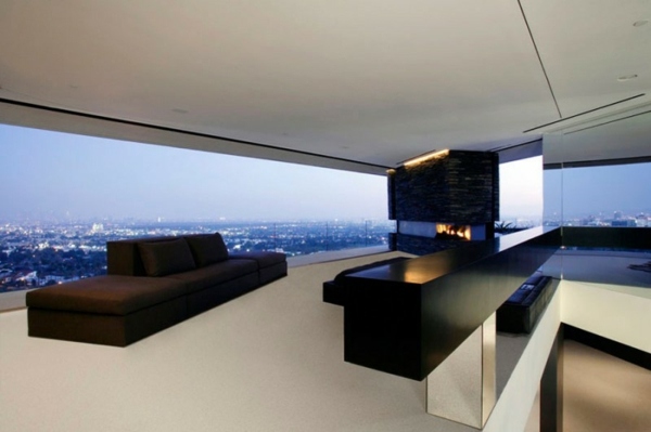 vzrušujúci dizajnový dom v Hollywoode minimalistický moderný dizajn