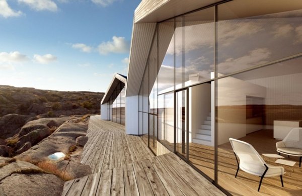 minimalistická architektúra-drevený dom-švédsko