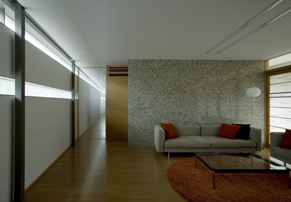 minimalistický dizajn interiéru domu